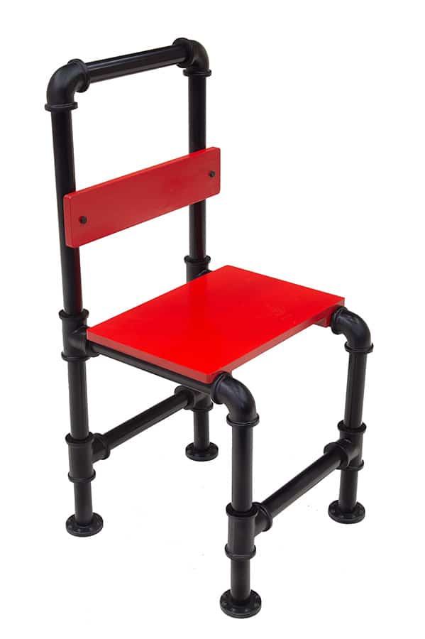 Steam traction pipe chair